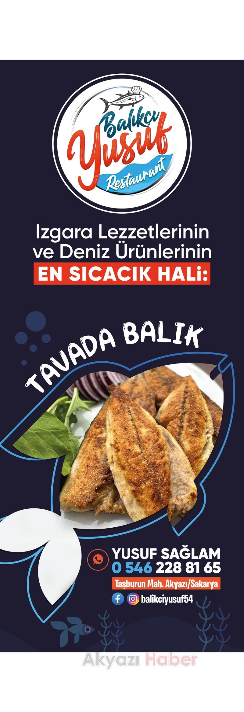 Taze Balık, Sıcak Izgara, Lezzetin Adresi Balıkçı Yusuf'ta