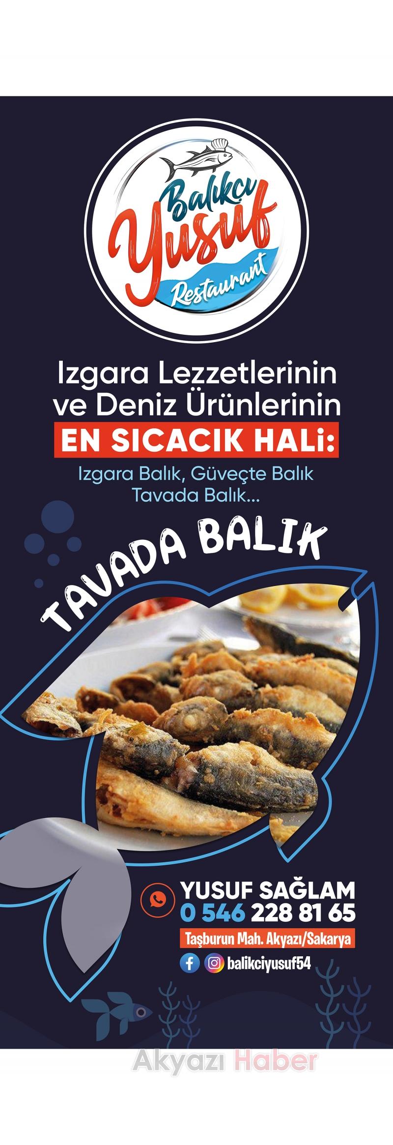 Taze Balık, Sıcak Izgara, Lezzetin Adresi Balıkçı Yusuf'ta