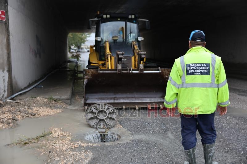 SASKİ kuvvetli sağanak yağışa karşı teyakkuza geçti