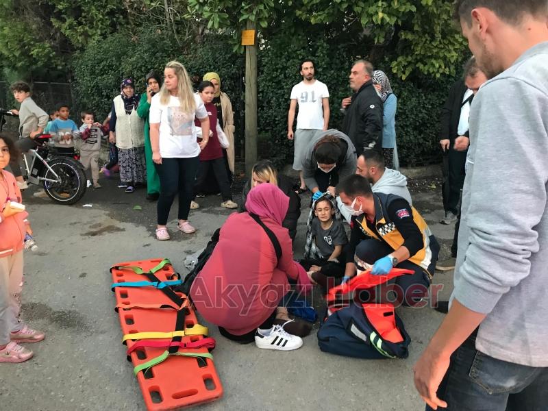 Sabıkalı kavşakta kaza: 3 yaralı