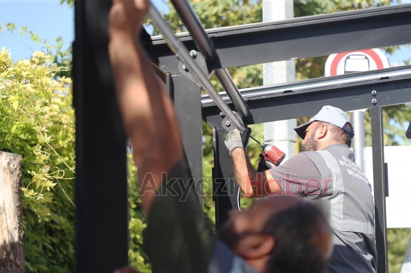 Sakarya'da duraklara LED’li ve modern konsept