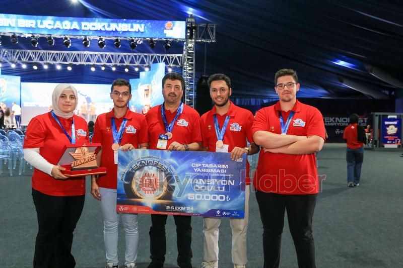 SUBÜ'ye Teknofest'te 10 ödül