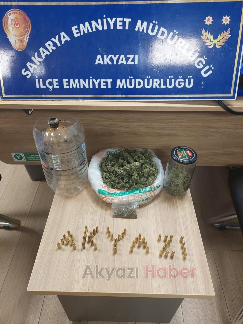 Silah ve uyuşturucuyla yakalanan şahıs serbest