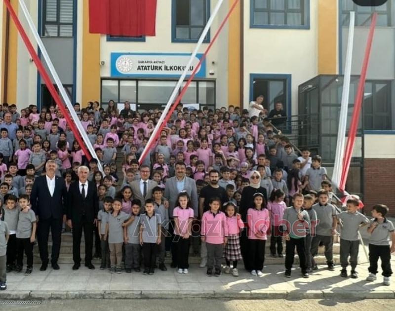 Akyazı Atatürk İlkokulu yeni binasında