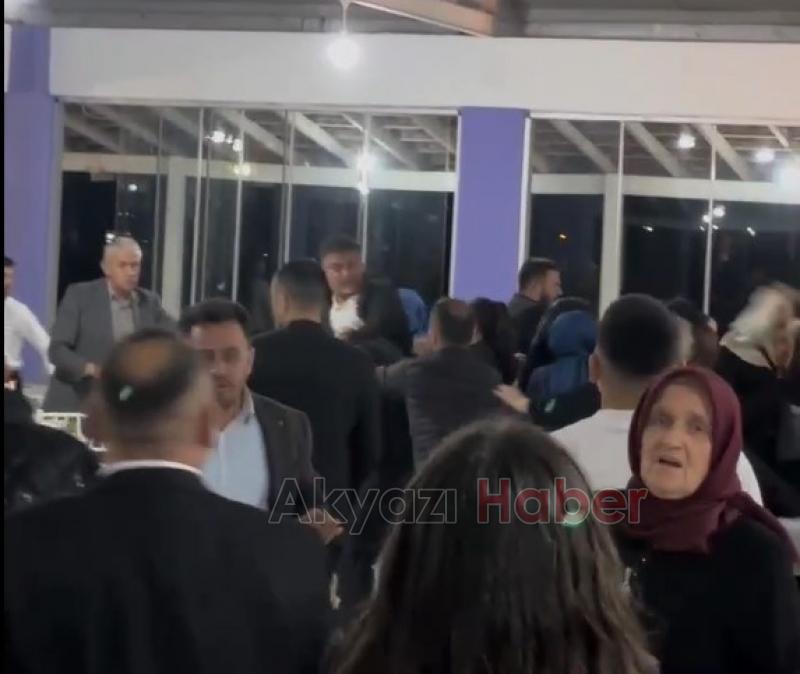 Düğünde Kavga kamerada