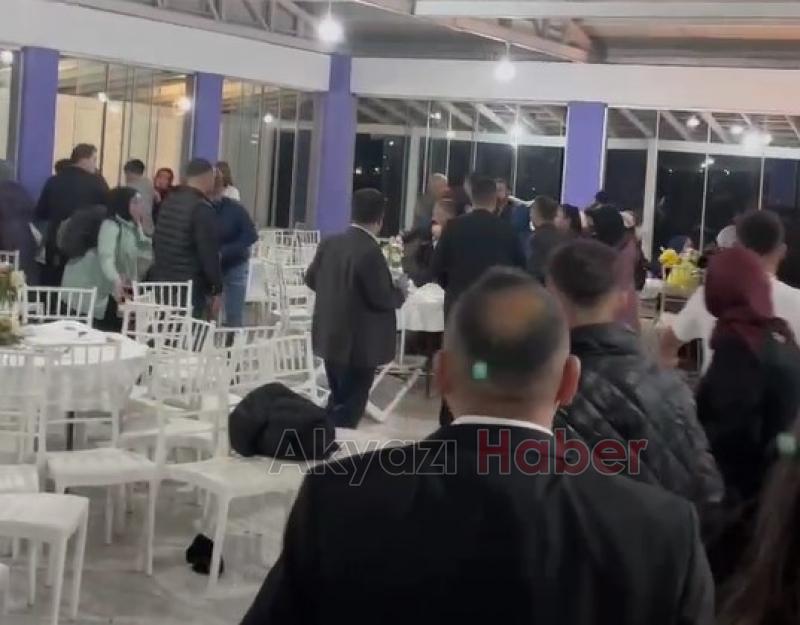 Düğünde Kavga kamerada