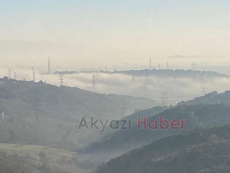 Sakarya'da sis etkili oldu