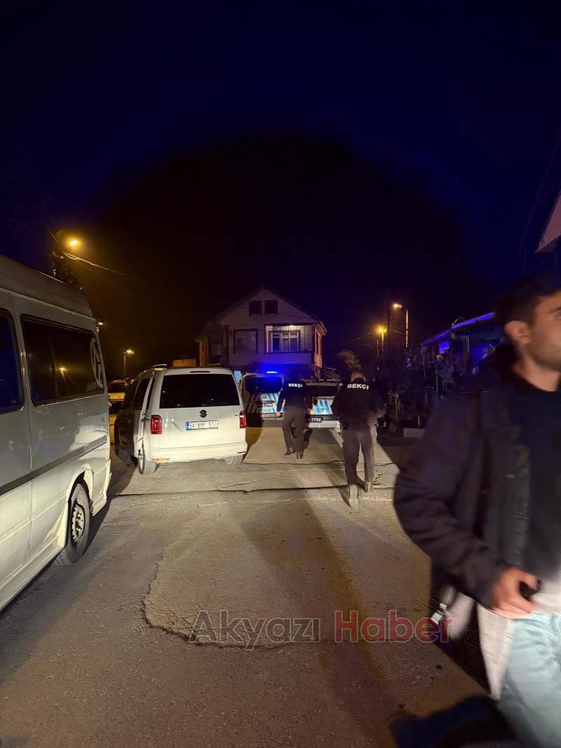 Akyazı'da kavga biri bekçi 3 yaralı