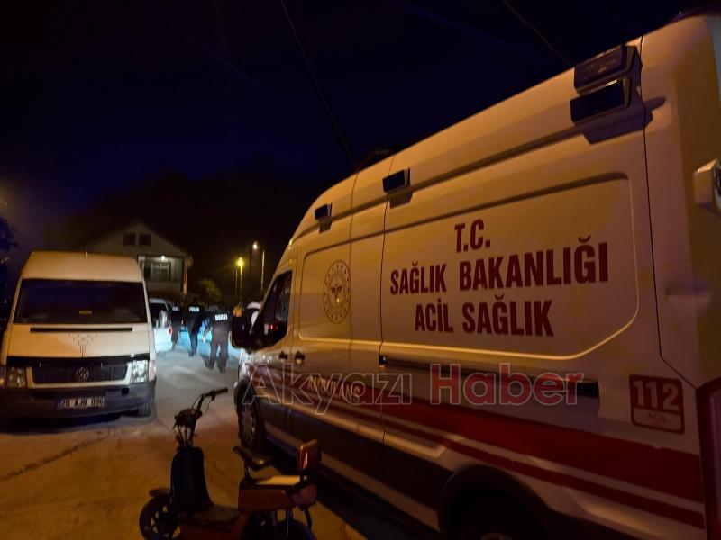 Akyazı'da kavga biri bekçi 3 yaralı