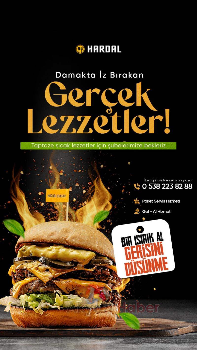 Hardal Burger Damakta İz Bırakan Gerçek Lezzetler!