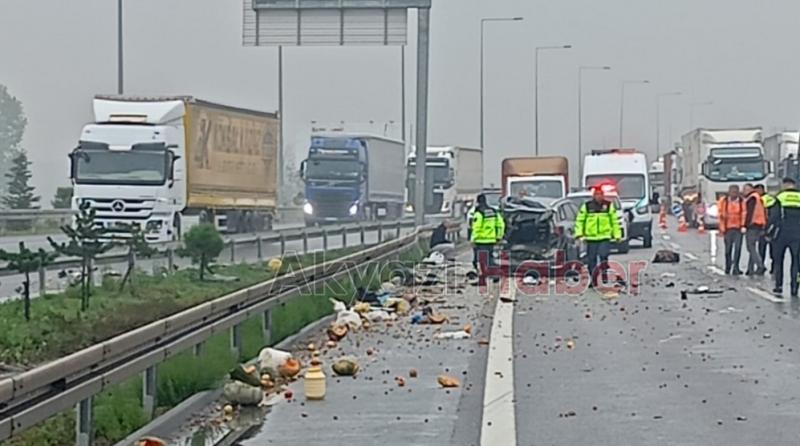 Kamyon ile cip çarpıştı: 2 ağır yaralı