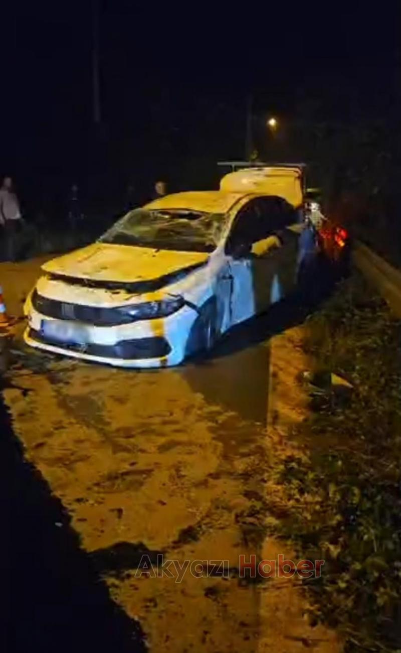 Kocaali'de kaza: 2 yaralı