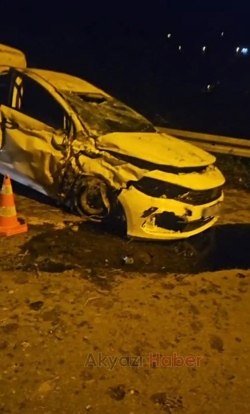 Kocaali'de kaza: 2 yaralı