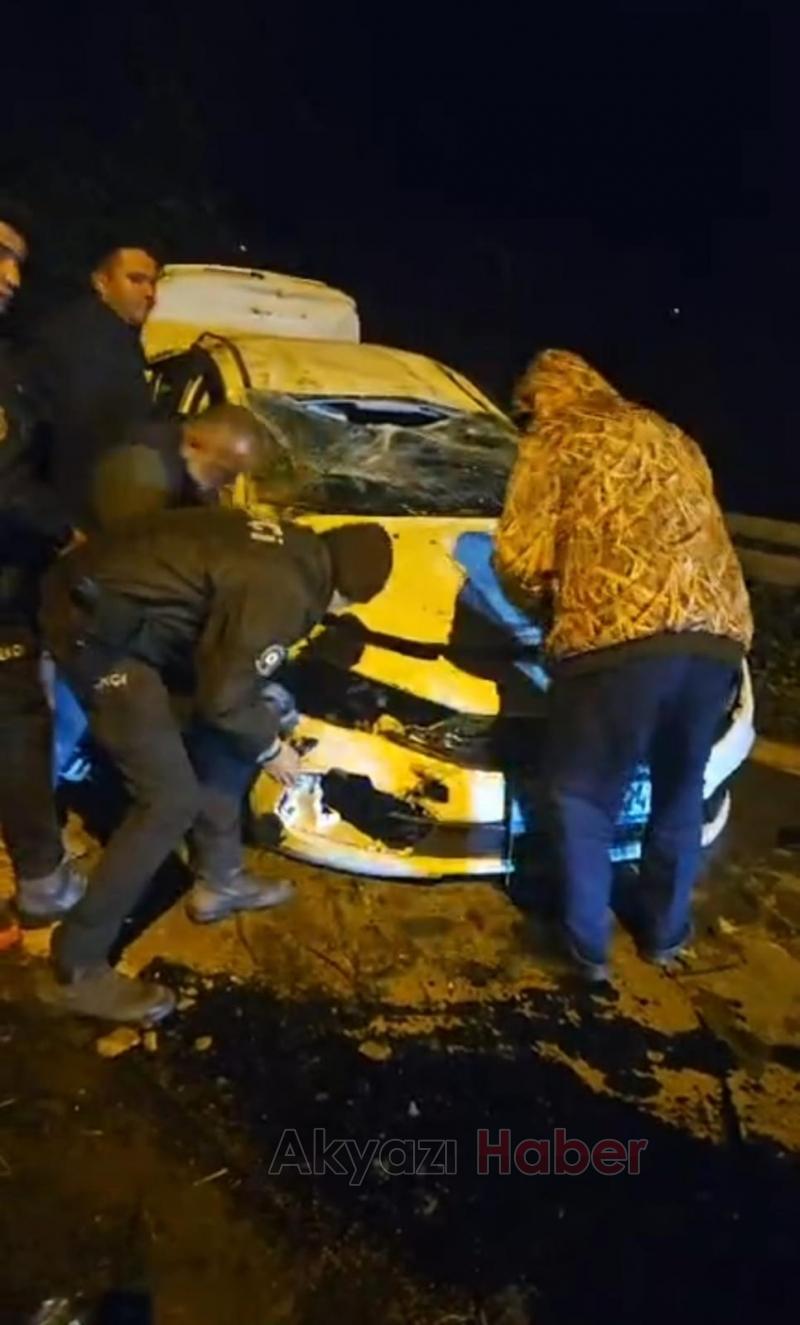 Kocaali'de kaza: 2 yaralı