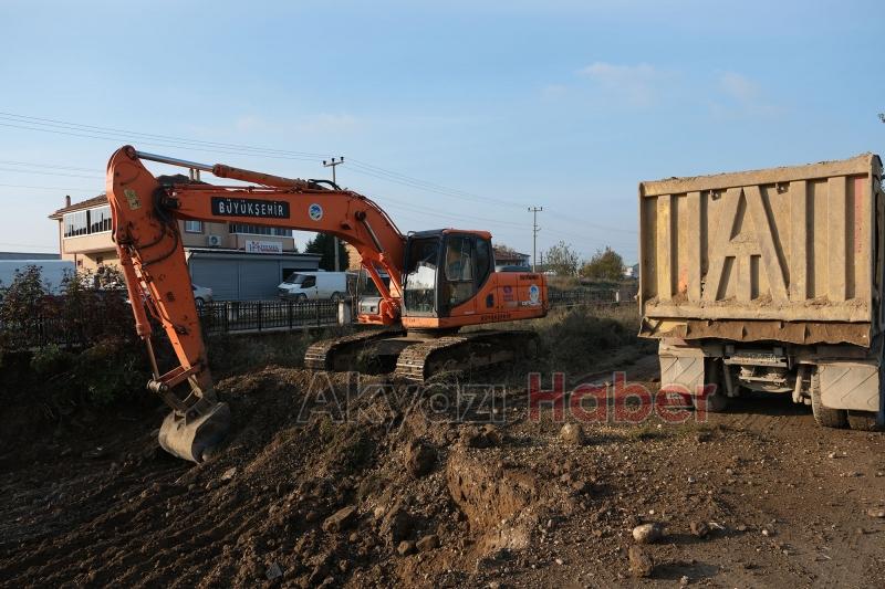 Karacasu Deresinde çalışmalar devam ediyor
