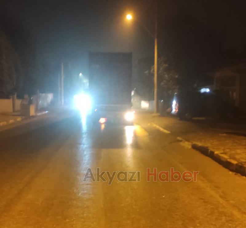 Caddede kaza 1 yaralı