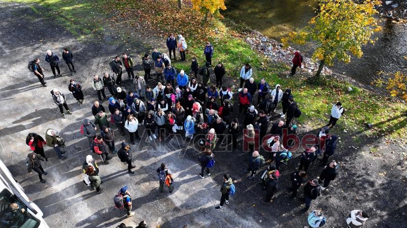 Maden Deresi'nde doğa yürüyüşü yaptılar