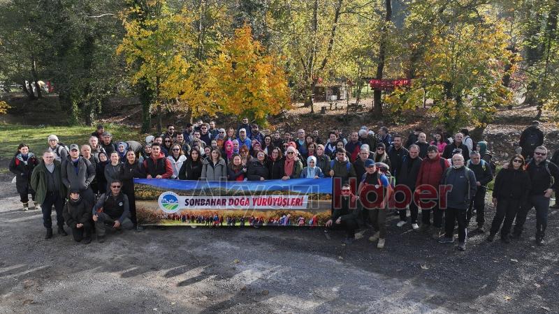 Maden Deresi'nde doğa yürüyüşü yaptılar