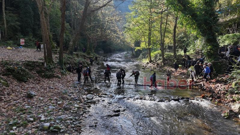 Maden Deresi'nde doğa yürüyüşü yaptılar