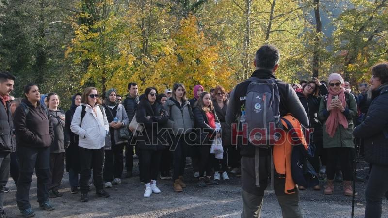 Maden Deresi'nde doğa yürüyüşü yaptılar