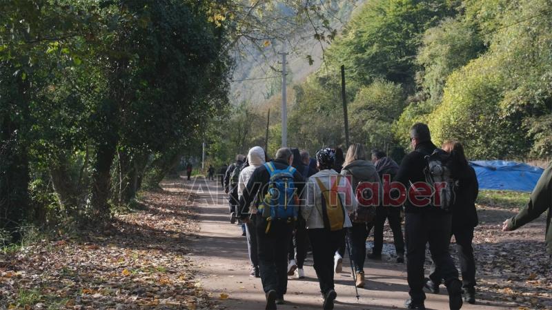 Maden Deresi'nde doğa yürüyüşü yaptılar