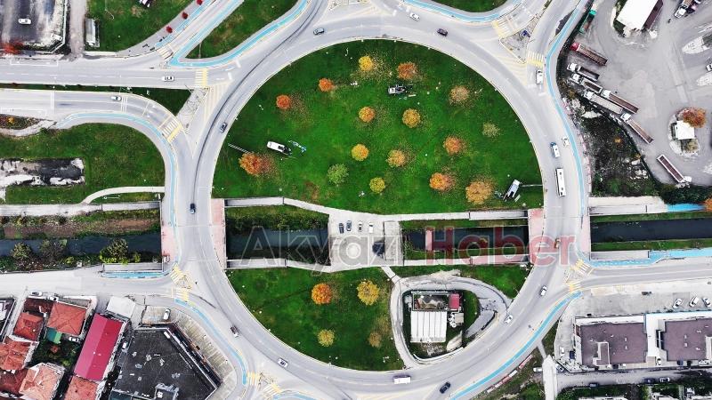 Yazlık Katlı Kavşağı'nda çalışmalar başladı!