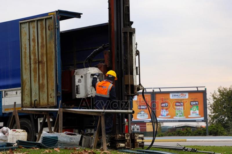 Yazlık Katlı Kavşağı'nda çalışmalar başladı!
