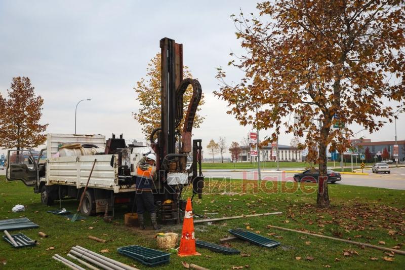 Yazlık Katlı Kavşağı'nda çalışmalar başladı!