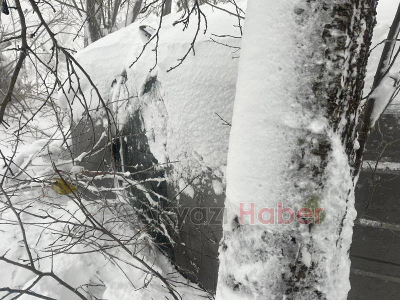 Akyazı da Bahçeye Uçan Araç Şaşkınlık Yarattı