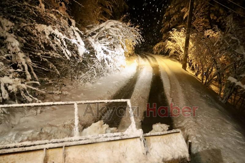 Kapanan 10 grup yolu ulaşıma açıldı