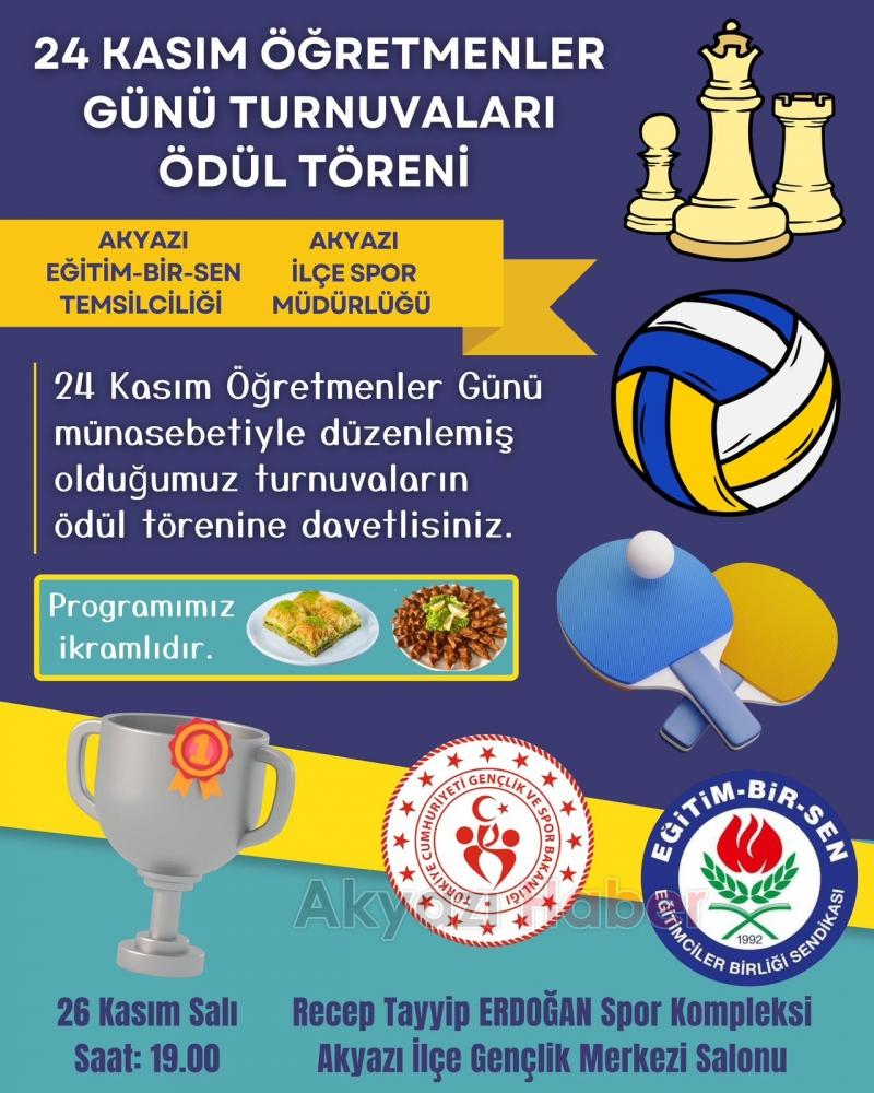 Akyazı da öğretmenler Günü etkinlikleri