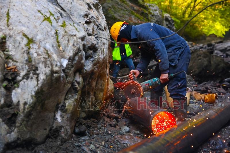 Sakarya'da 7 ayda 223 kilometrelik altyapı yatırımını