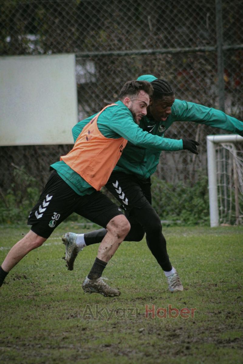 Sakaryaspor Bolu maçının hazırlıklarına başladı