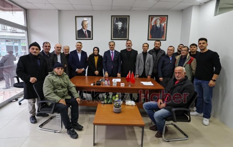 Başkan Yusuf Alemdar, Karapürçek’te