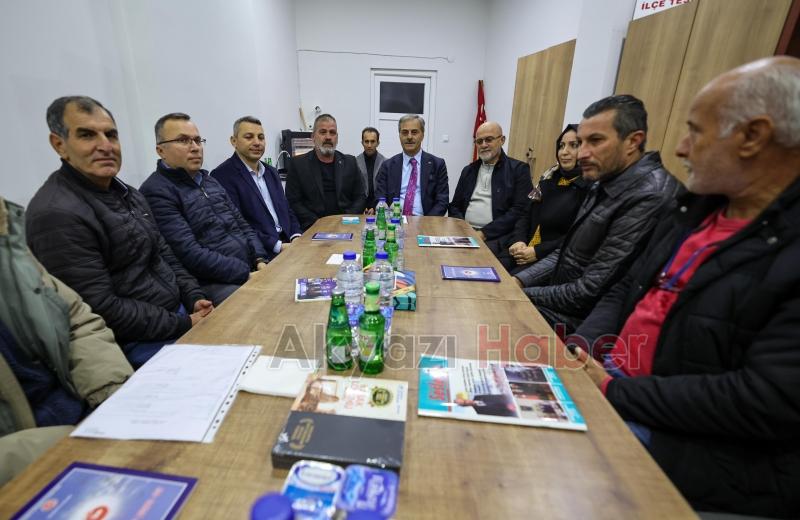 Başkan Yusuf Alemdar, Karapürçek’te