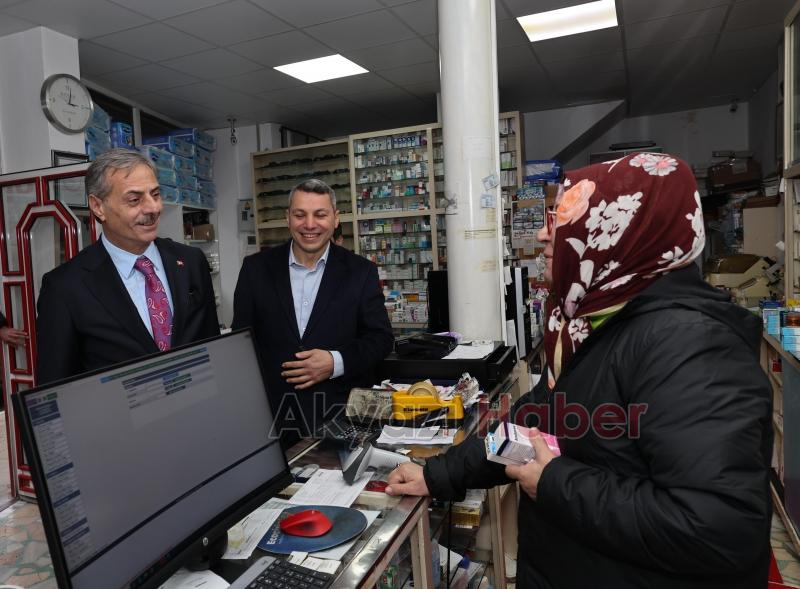 Başkan Yusuf Alemdar, Karapürçek’te