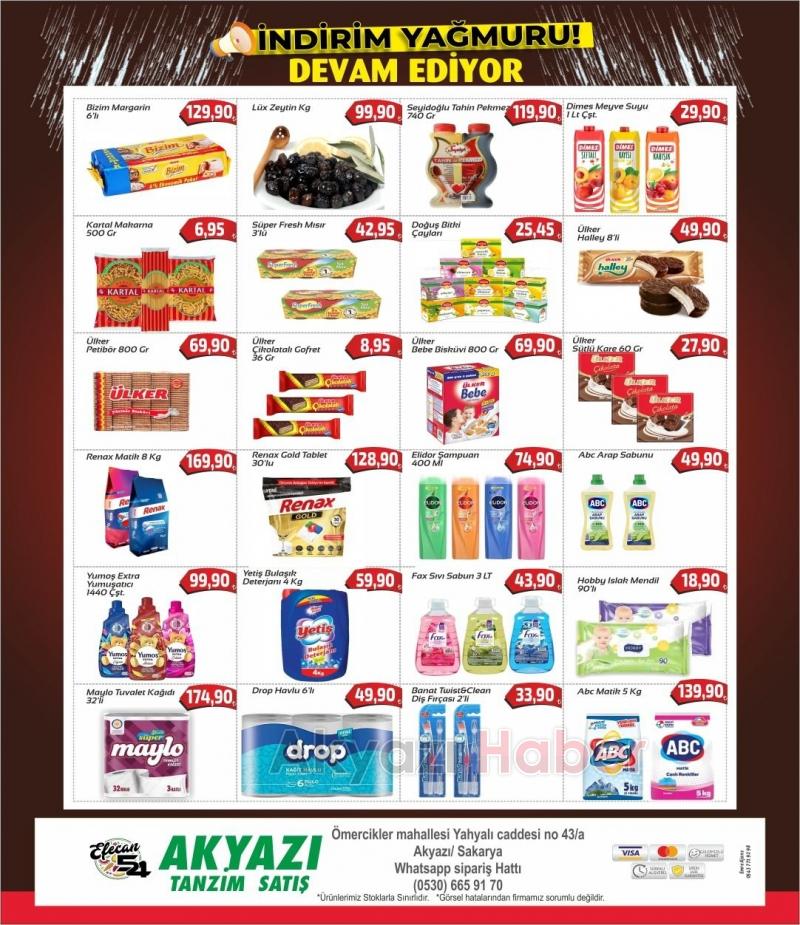 Akyazı Efecan Tanzim Satış’tan İndirim Yağmuru Devam Ediyor!