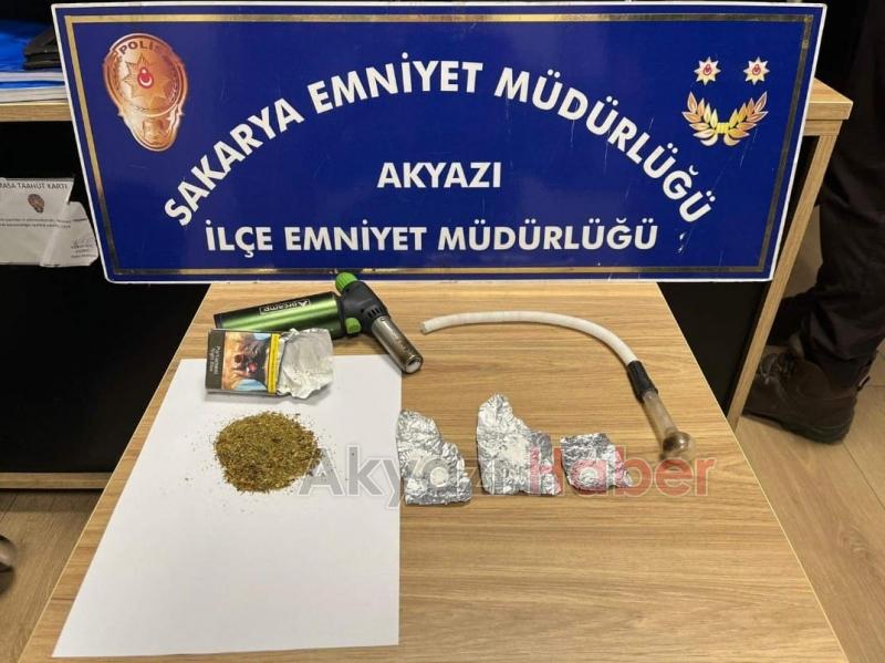Akyazı'da polis ve jandarmadan uyuşturucuya darbe