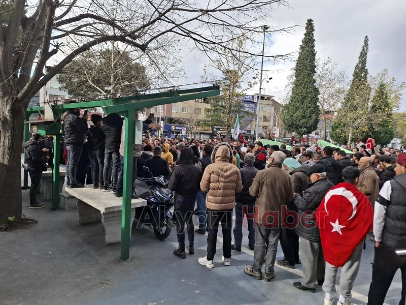 Akyazı daki Suriyeliler kutlama yaptı