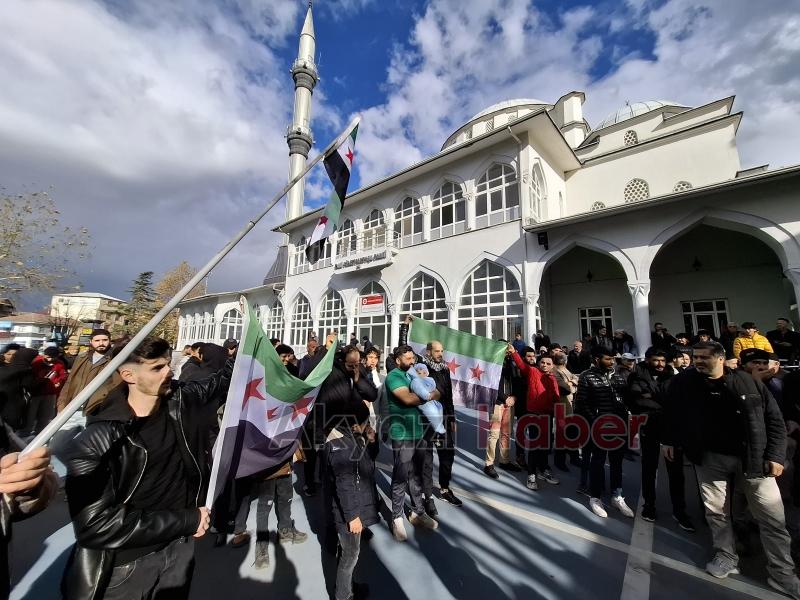 Akyazı daki Suriyeliler kutlama yaptı