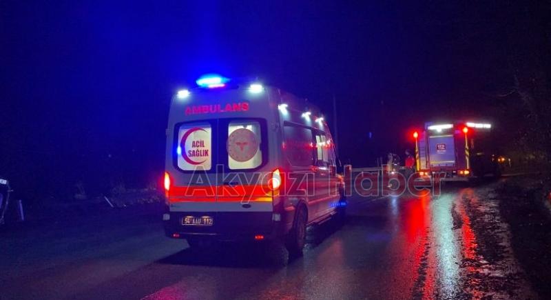 Cip bariyerlere girdi 1 yaralı