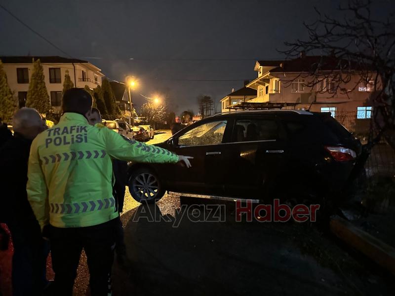 Cip ile hafif ticari araç çarpıştı