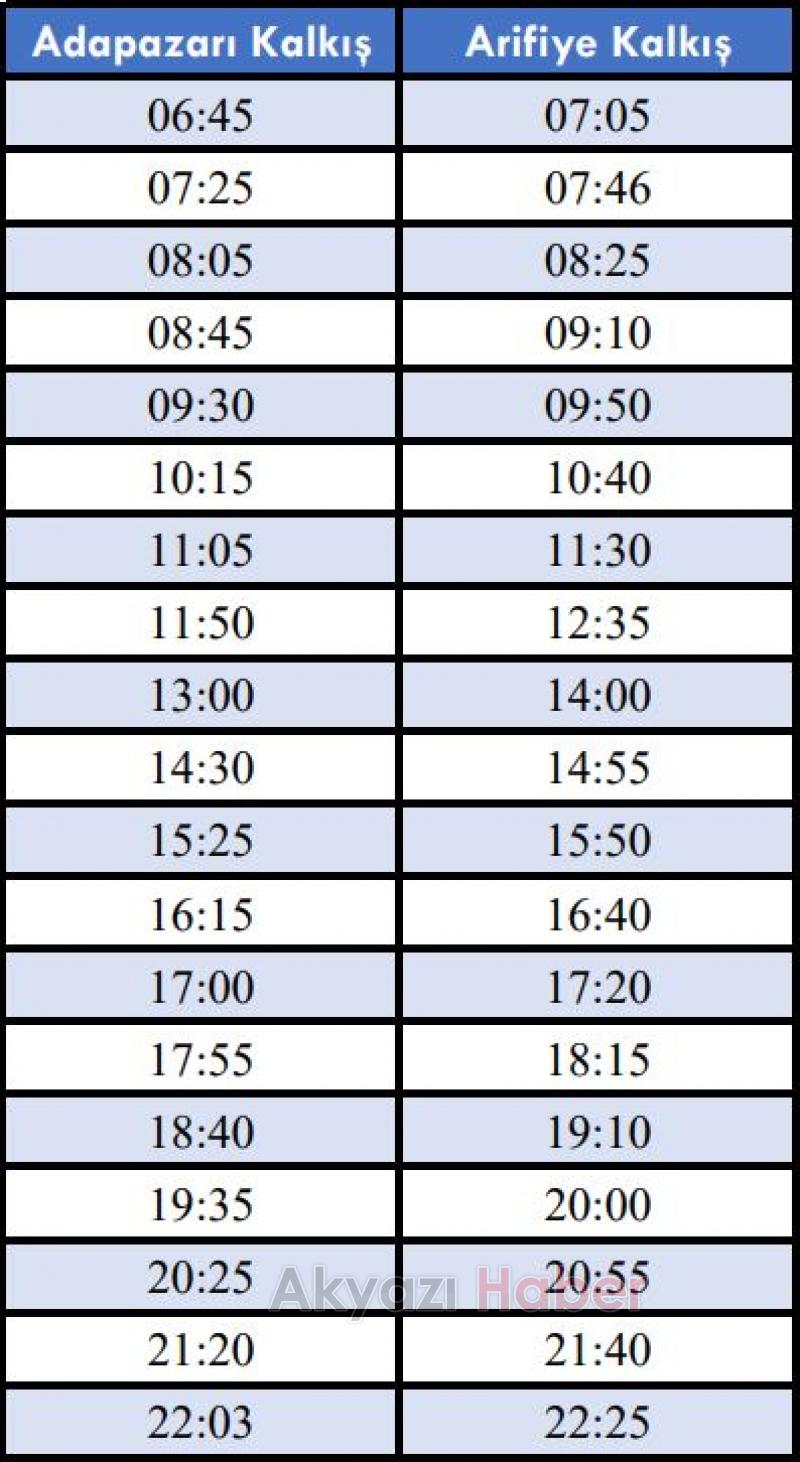 ADARAY’ın sefer saatleri güncellendi