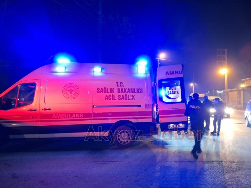 Yaşlı Kadın Ticari Taksiye Çarptı