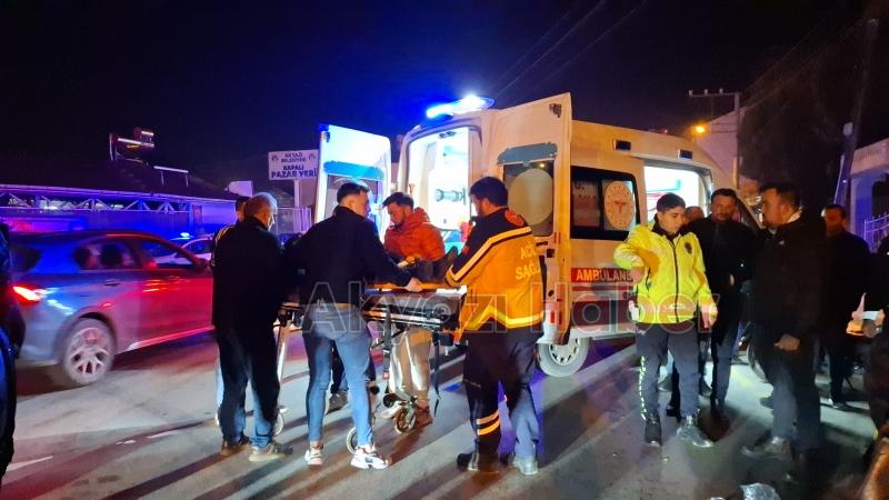 Yaşlı Kadın Ticari Taksiye Çarptı