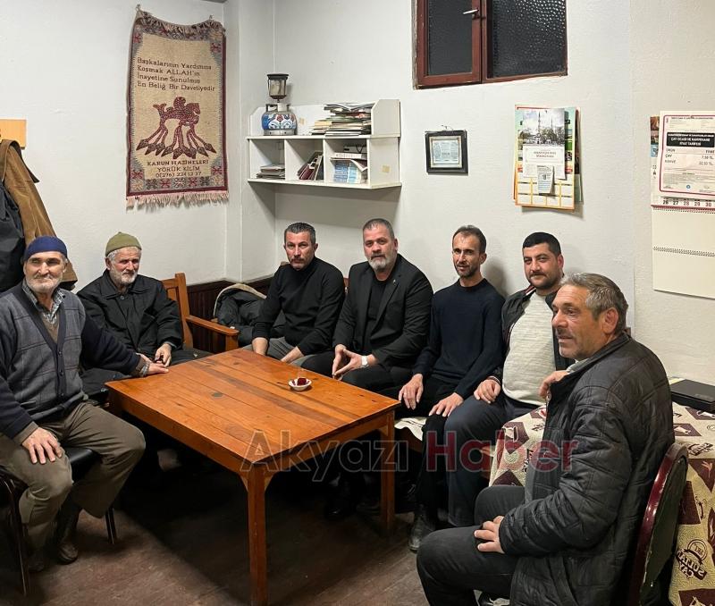 MHP Karapürçek'ten Hocaköy ziyareti