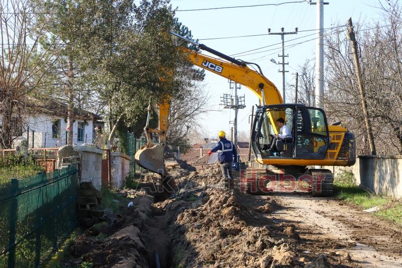 SASKİ'den Mesudiye'de alt yapı çalışması
