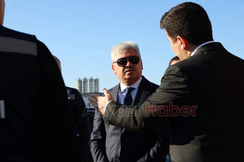 Sakarya Şehir Hastanesi inşaatında inceleme yaptılar