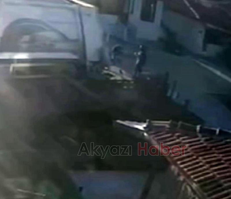 İki çocuk annesinin öldüğü kaza kamerada