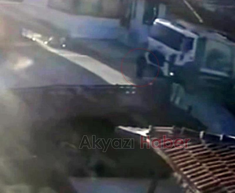 İki çocuk annesinin öldüğü kaza kamerada